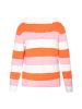 KIANNA Women Sweater in ORANGE MULTICOLOR