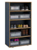 VCM  Holz Regal Schuhschrank Schuhregal Salia B60 in Anthrazit