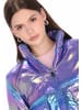 myMo Women Jacket in blue rainbow