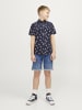 JACK & JONES Junior Regular Fit Shorts in Blue Denim