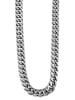 Adeliás Unisex Halskette – Panzerkette aus Edelstahl 70 cm in silber