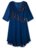 sheego Abendkleid in blau