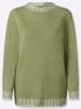 Sieh an! Rundhals-Pullover in schilf