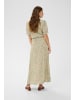Cream Kleid CRTiah Feminine in Green Flower Print