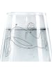 Mr. & Mrs. Panda Glas Stinktier Ball ohne Spruch in Transparent