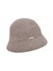 Stoffhut in beige