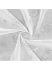 Erwin Müller Jacquard, Baumwollmischung Mitteldecke Marbella in weiß