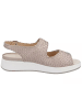 Solidus Komfort Sandalen für Damen in beige
