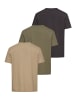 H.I.S. T-Shirt in khaki, grau