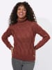 WITT WEIDEN Pullover in rotbraun