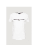 Tommy Hilfiger Creme Baumwolle T-Shirt