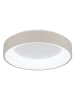 Globo lighting Deckenleuchte "GALLEGOS" in beige
