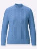 WITT WEIDEN Stehkragen-Pullover in himmelblau