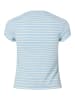 Pieces Oberteil mit angeschnittenen Ärmeln in Cashmere Blue