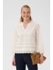 CULTURE Bluse langarm CUodette Relaxed fit in Spring Gardenia
