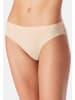 UNCOVER BY SCHIESSER Tai Slip Cotton in Schwarz / Weiß / Sand