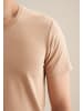 Seidensticker T-Shirt Slim in Beige