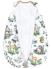 TupTam Baby Sommer Schlafsack Ärmellos Unwattiert in grün/weiß