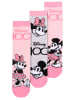 Disney 3er Pack Disney Minnie Mouse Socken Kindersocken Sneaker Söckchen in rosa