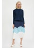 Finn Flare Pullover Basic in dark blue melange