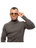 Polaroid Sonnenbrille Rechtwinklig Silber
