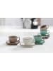 Ritzenhoff & Breker 6er Set Kaffeetassen mit Untertassen Casa 200 ml in bunt