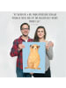 Mr. & Mrs. Panda Poster Erdmännchen ohne Spruch in Blau Pastell