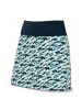 Jack Wolfskin Rock Beaumont Skirt All Over Print in Blau