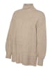 Vero Moda Strickpullover in Sepia Tint