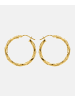 Vanlere Creolen aus 375 Gelbgold