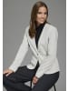 Laura Scott Kurzblazer in grau melange