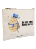 Mr. & Mrs. Panda Schminktasche Eule Matrose mit Spruch in Weiß