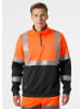 Helly Hansen Pullover "Addvis Half Zip Sweatshirt Cl 1" in Orange