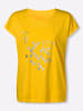 Sieh an! Kurzarm-Shirt in sonnengelb