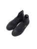 Mr&Mrs Italy Blau Leder Damen Knöchel Stiefel