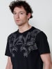 KOROSHI Kurzarm-t-shirt. in SCHWARZ