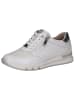Caprice Sneaker in WHITE/SILVER