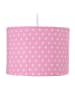 Bink Bedding Pendellampe kleine Sterne rosa 35 x 25 cm