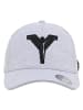 Carlo Colucci Baseball Cap Comba in Grau Meliert