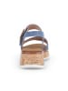 Gabor Comfort Plateau Sandaletten in Blau