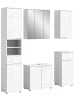 ebuy24 Badmöbelset Solero (5-teilig) Weiß 169 x 34 cm