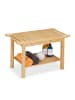 relaxdays Badhocker in Natur - (B)75 x (H)45 x (T)40,5 cm