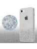 cadorabo Hülle für Apple iPhone 7 / 7S / 8 / SE 2020 Glitter in Transparent mit Glitter