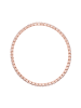 Steel_Art Armkette mit Steinen Rachel rose goldfarben in rosegoldfarben