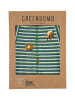 GreenBomb Trunk Animal Sloth in Grün gestreift