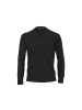CASAMODA V-Pullover für Herren in anthrazit