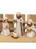 Atmosphera Créateur d'intérieur Weihnachtskrippe mit 7 Figuren in Mehrfarben, (B) 9,5 x (H) 30 x (L) 18 cm