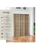 tectake Medienregal Stevie in Holzoptik 105,5x19x136,5cm