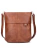 Zwei Mademoiselle M12 - Schultertasche 32 cm (cord-mocca) in cognac