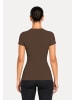 SMILODOX T-Shirt Lyana in Braun